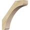 Ekena Millwork 6"W x 26"D x 26"H Legacy Rough Sawn Knee Brace, Douglas Fir BRC06X26X26LEC00RDF - alternate 1